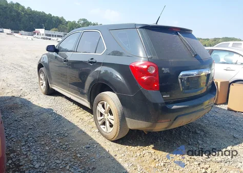 2012 Chevrolet Equinox Ls из США, поврежденный, VIN 2GNALBEK0C1106661